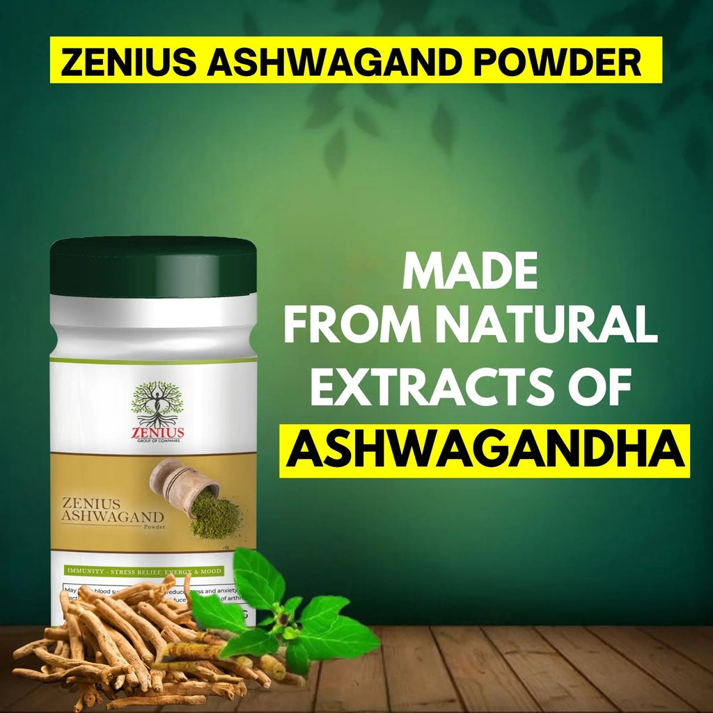 Zenius Ashwagandha Powder for Boost Strength and Immunity -100g - Image #3