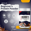 Zenius Beginner's Protein Powder for Energy, Immunity, and Protein Health 500g Powder (vanilla Flavor) Zenius.in