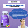 Zenius Black Currant Hyaluronic Acid Gummies for Nourish Your Skin for Men & Women - Image #4