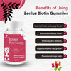 Zenius Biotin Gummies Enhance Your Natural Beauty (Cranberry Flavour) - 30 Pics - Image #4