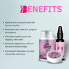 Zenius B Trim Combo for Breast size Reduction and Tightening 60 Capsule + 50g Cream - Image #3