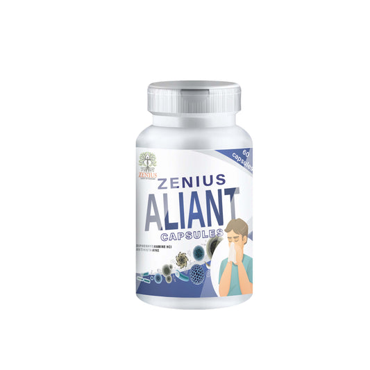 Zenius Aliant Capsule for Reducing symptoms of Sneezing -  60 Capsules