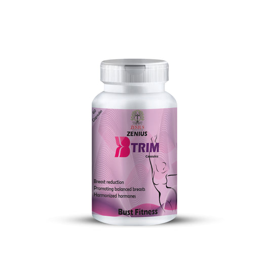 Zenius B Trim Capsule Ayurvedic Capsule for Breast Reduction and Tightening - 60 Capsules