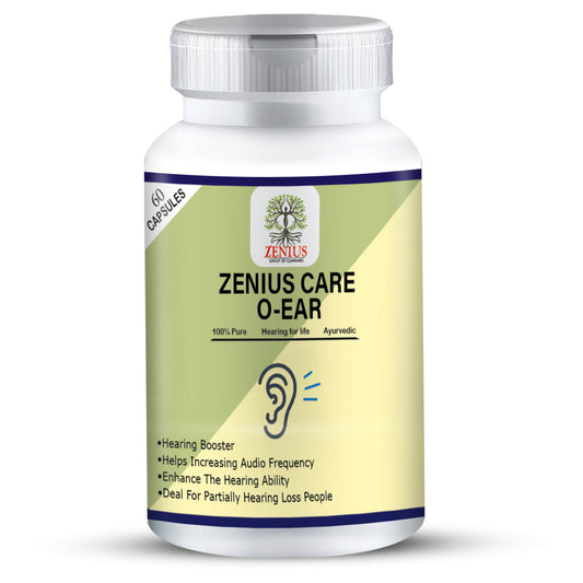 Zenius Care O Ear Capsules Hearing Power Increase 60 Capsules