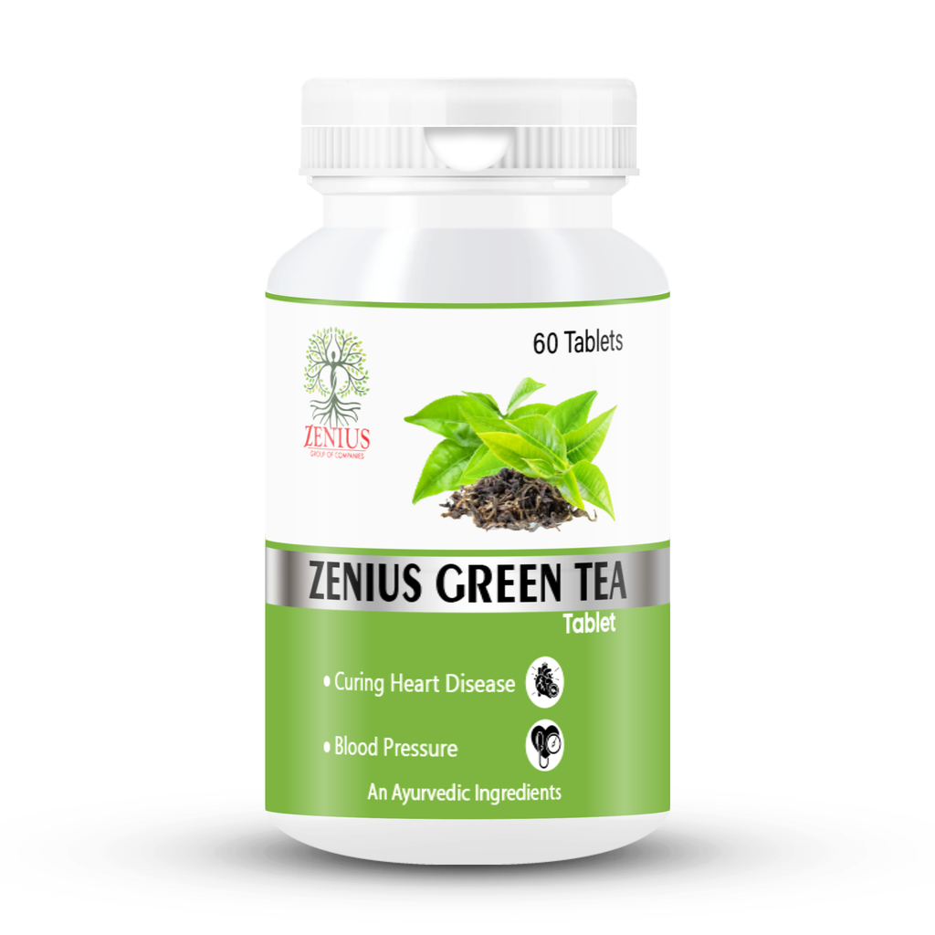 Zenius Green Tea Herbal Tablet for Weight Loss Zenius