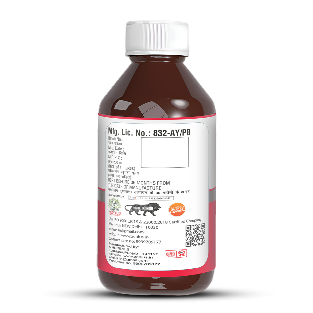 Zenius Liver Care Syrup Zenius