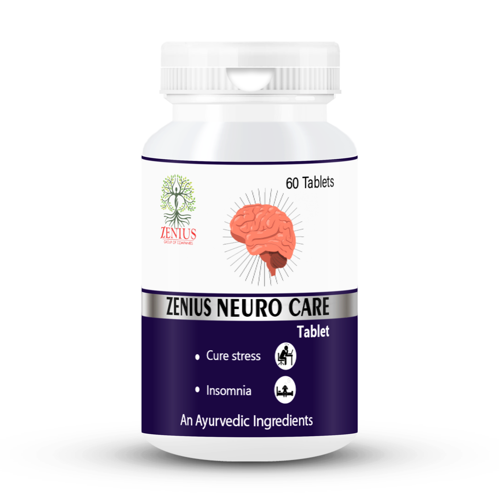 Zenius Neuro Care Tablets for Stress, Anxiety and Improve Sleeping Quality Zenius