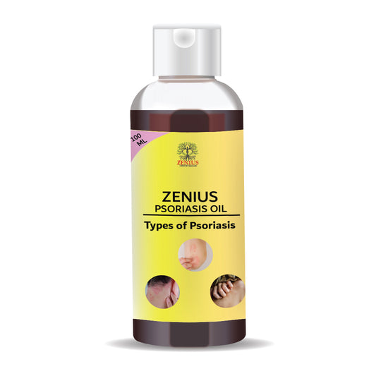 Zenius Psoriasis Oil for  Psoriasis Treatment & Skin Infection Medicine - 100ml Oil