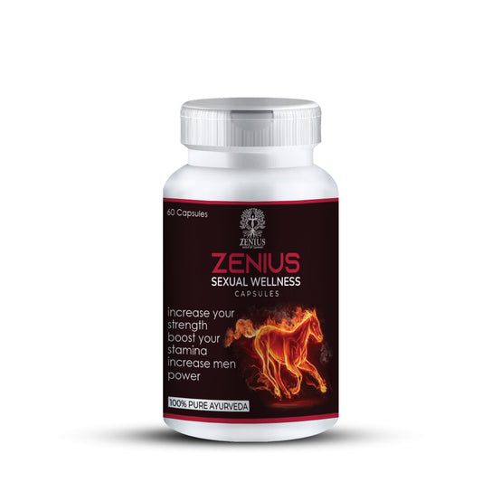 Zenius Sexual Wellness Capsules Health and Stamina Booster (60 Capsules)