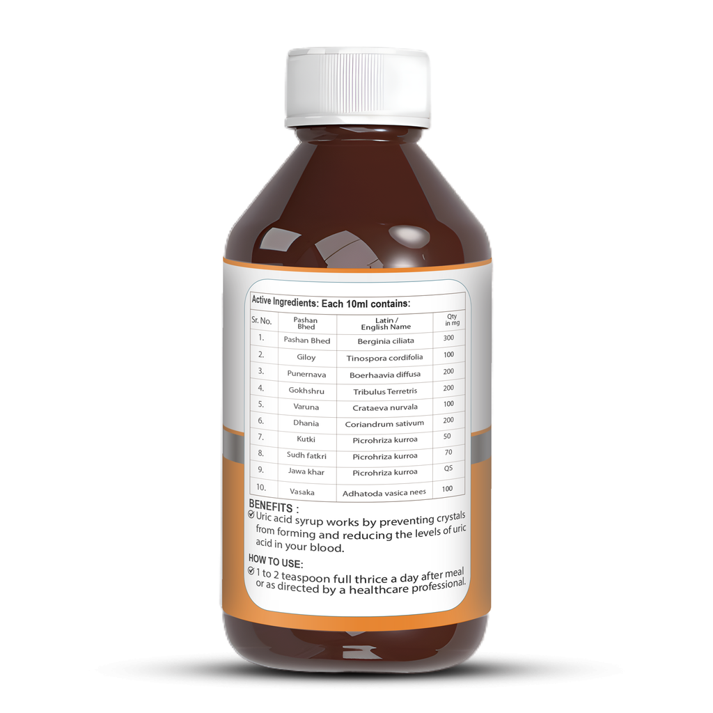 Zenius Uric Acid Syrup Zenius