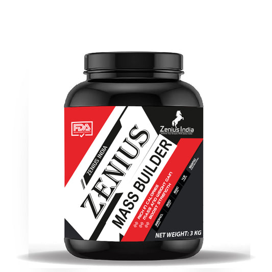 Zenius Super Mass Builder for Fuel Your Gains with Advanced Muscle Growth & Mass gainer - 3Kg