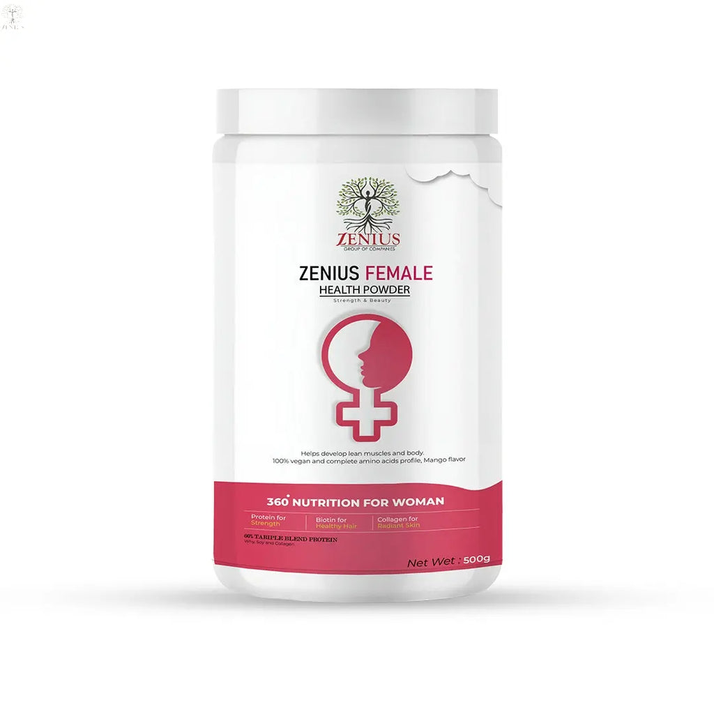 Zenius Female Health Powder a  Women's Health and Immunity Booster (500g Powder) - Zenius