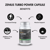 Zenius Turbo Power Capsule for Stamina, Energy, and Immunity Power (60 Capsules) Zenius.in