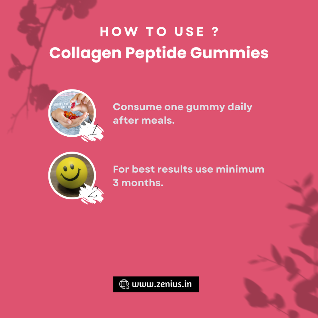 collagen peptide gummies usage