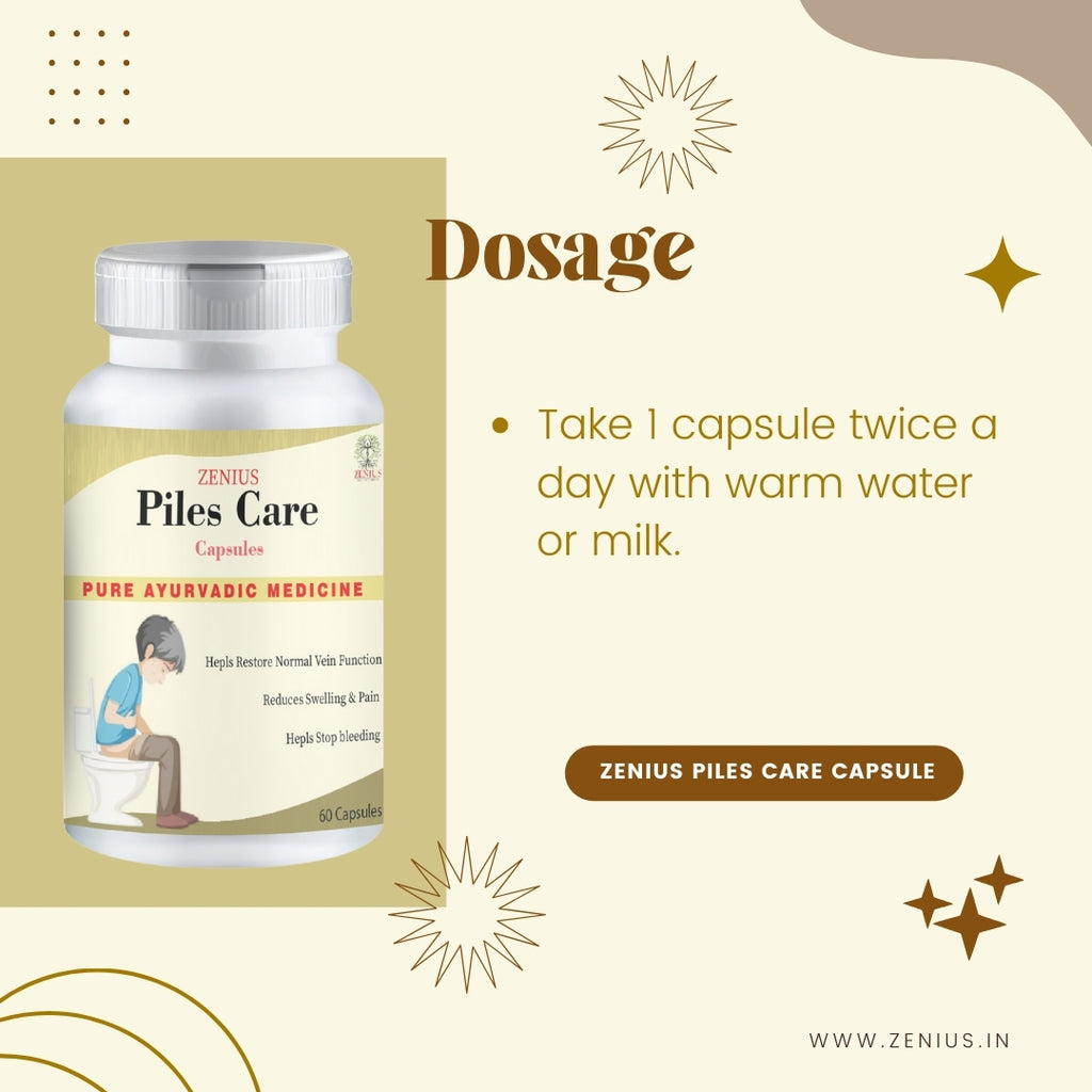 piles care capsule dosage