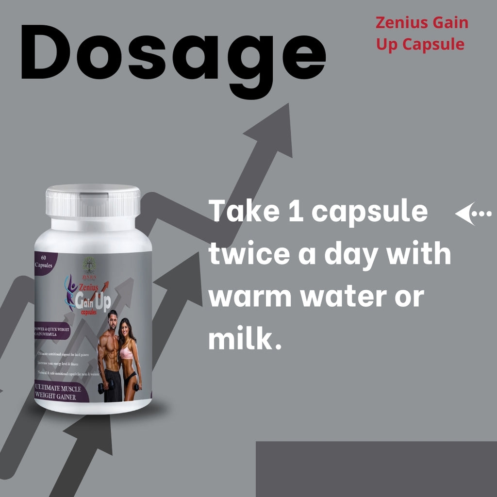 weight gain capsule dosage