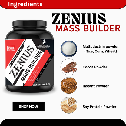 mass gainer supplement composition