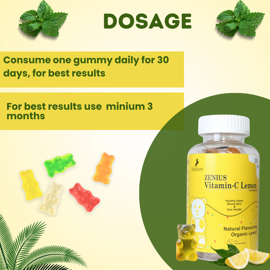 vitamin c gummies dosage