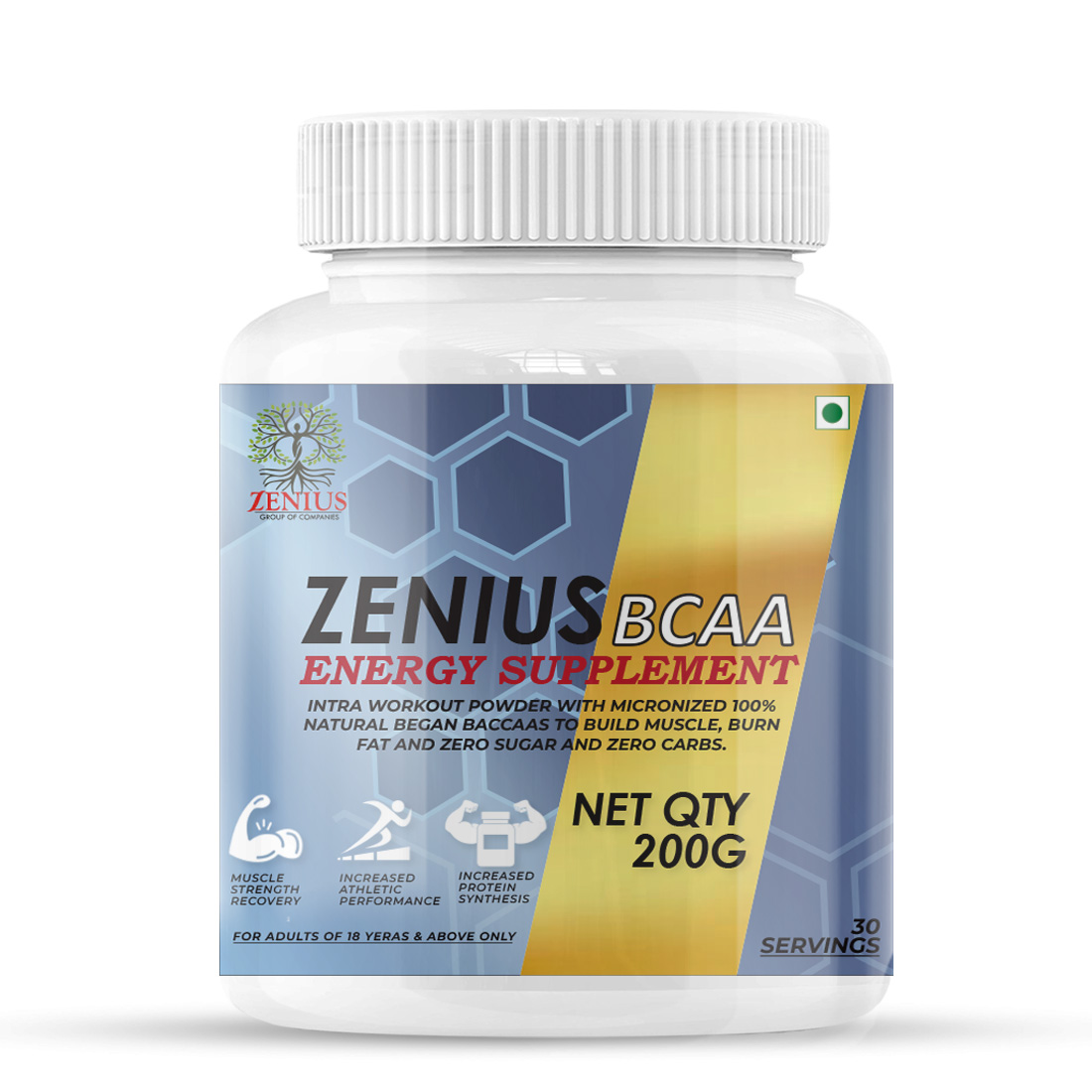 Zenius Bcaa Energy Supplement