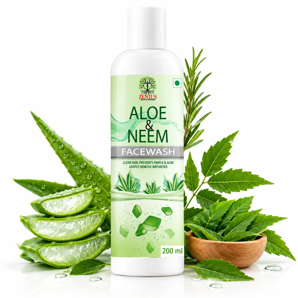 Zenius Aloe Neem Facewash
