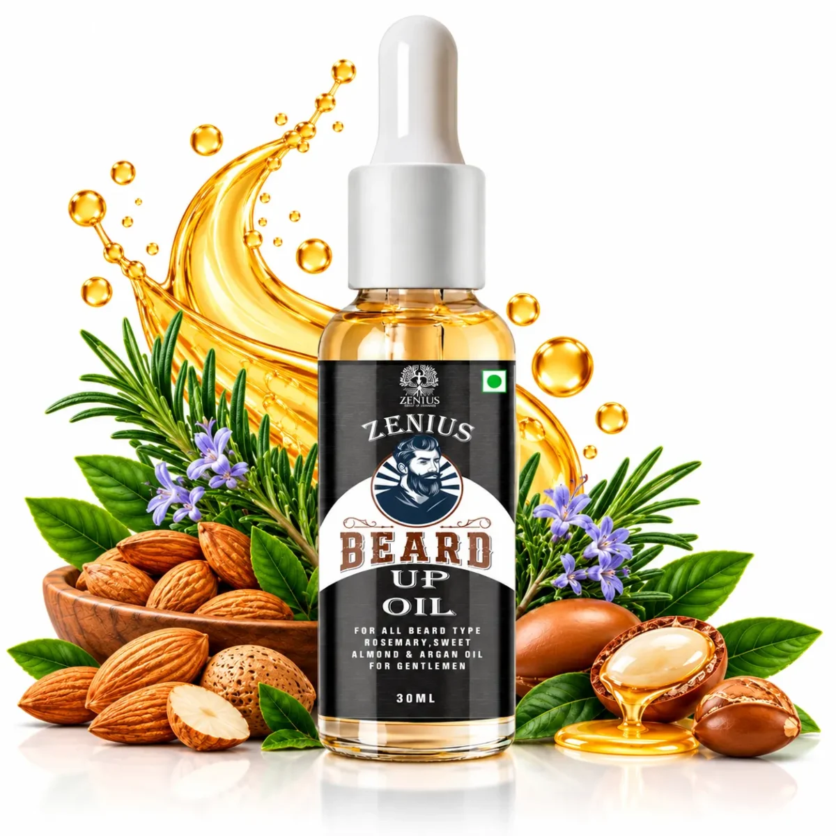 Zenius Beard Up Oil