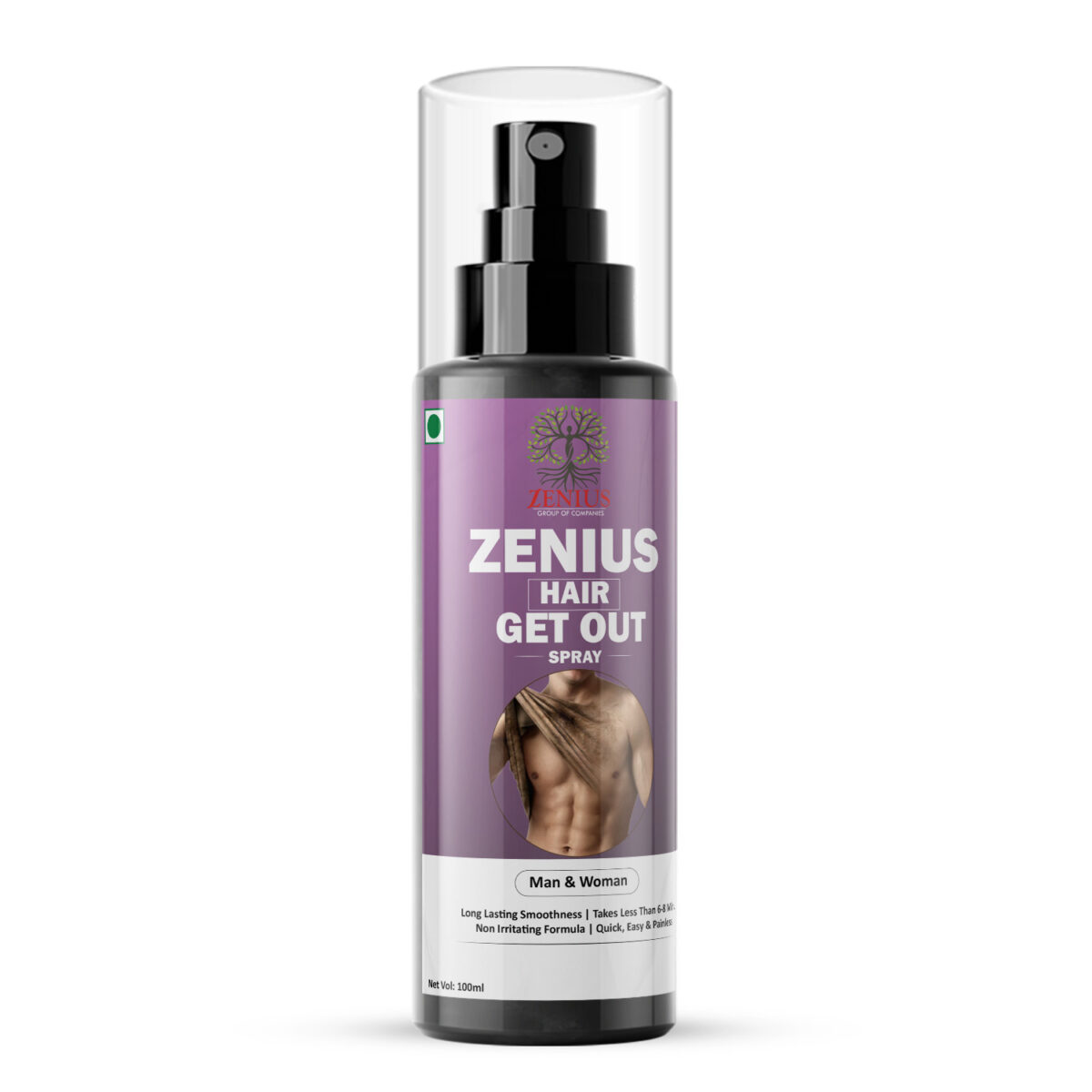 Zenius Hair Get Out Spray
