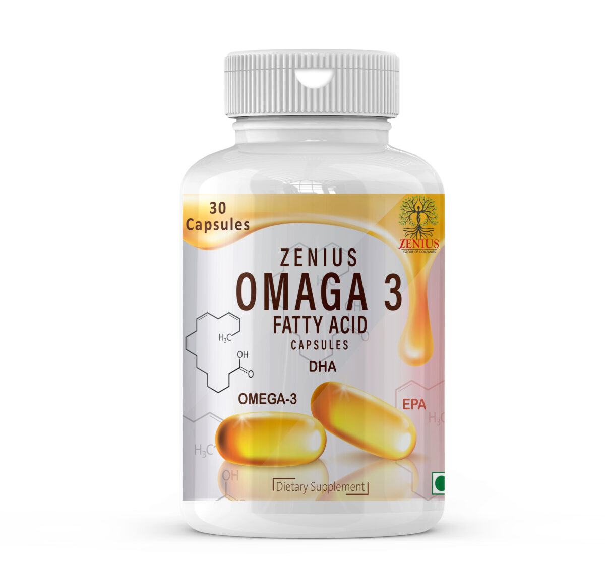 Zenius Omaga 3 fatty Acid Capsules