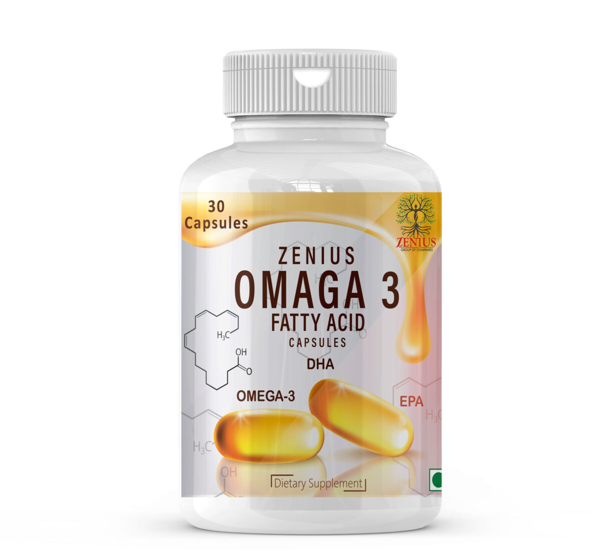 Zenius Omaga 3 fatty Acid Capsules