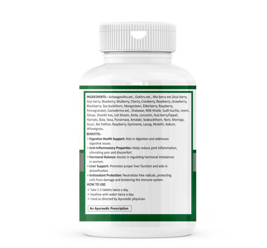 Zenius Active Rich Tablets | Herbal Immunity Supplement