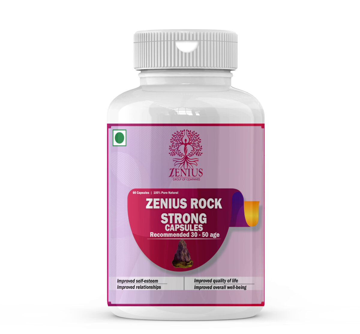Zenius Rock Strong Capsules(35-50)