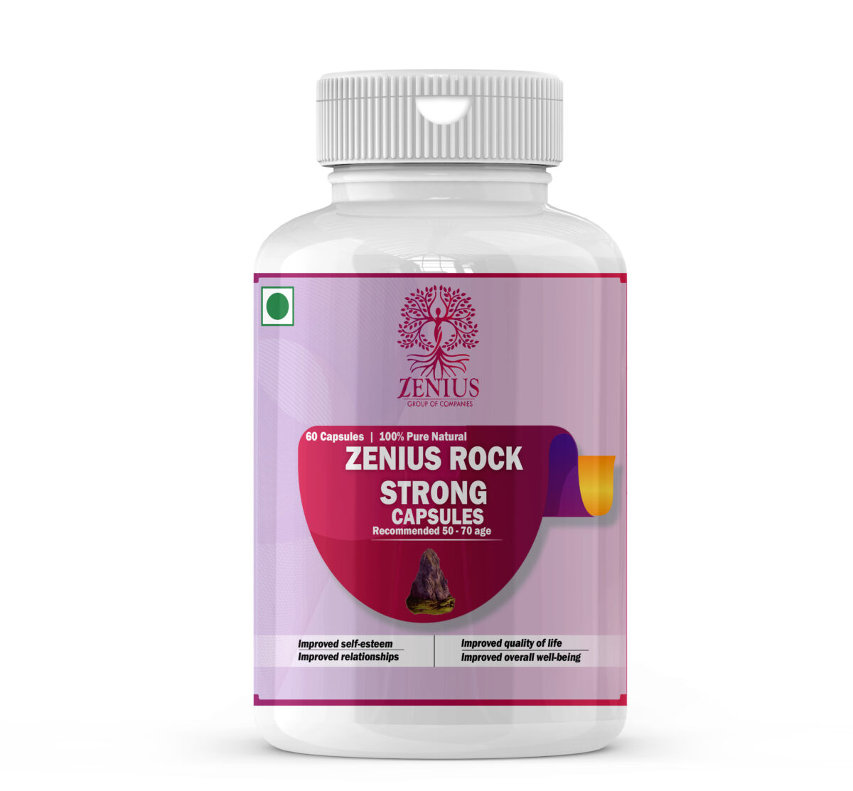 Zenius Rock Strong Capsules(50-70)