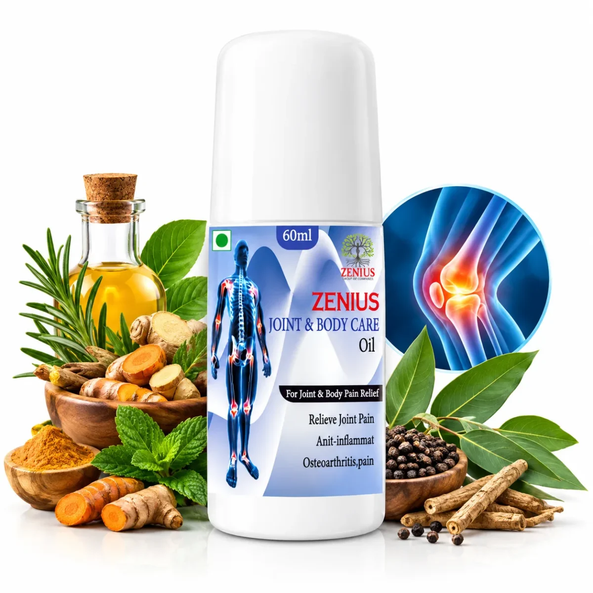 Zenius Joint & Body Care Oil