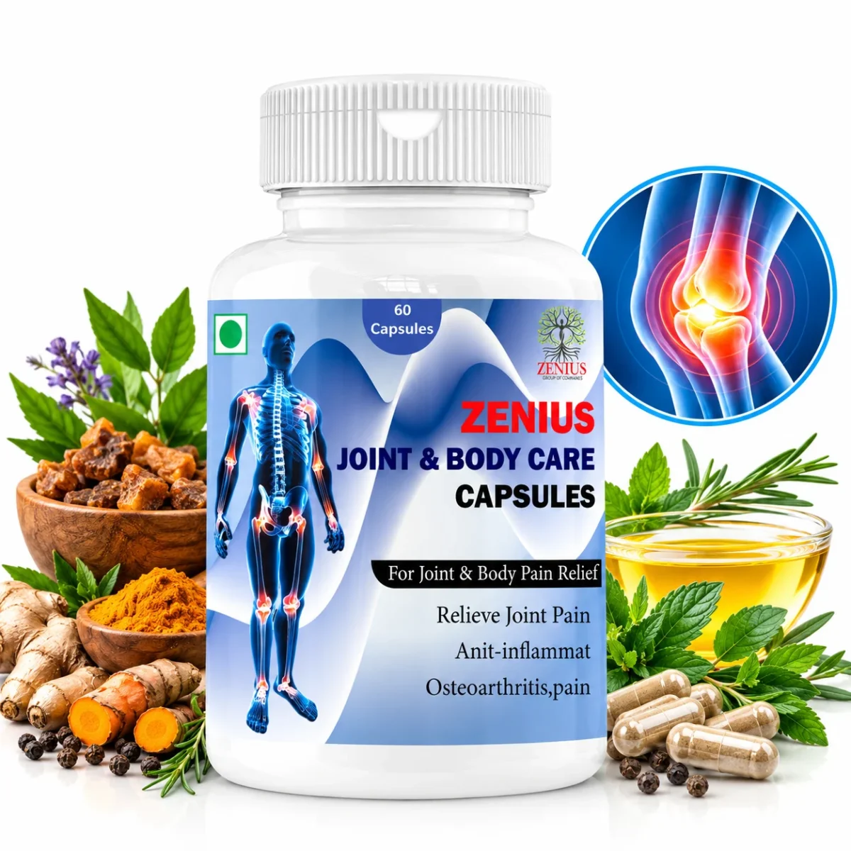 Zenius Joint & Body Care Capsules