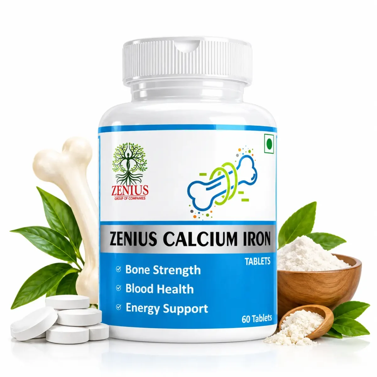 Zenius Calcium Iron Tablets