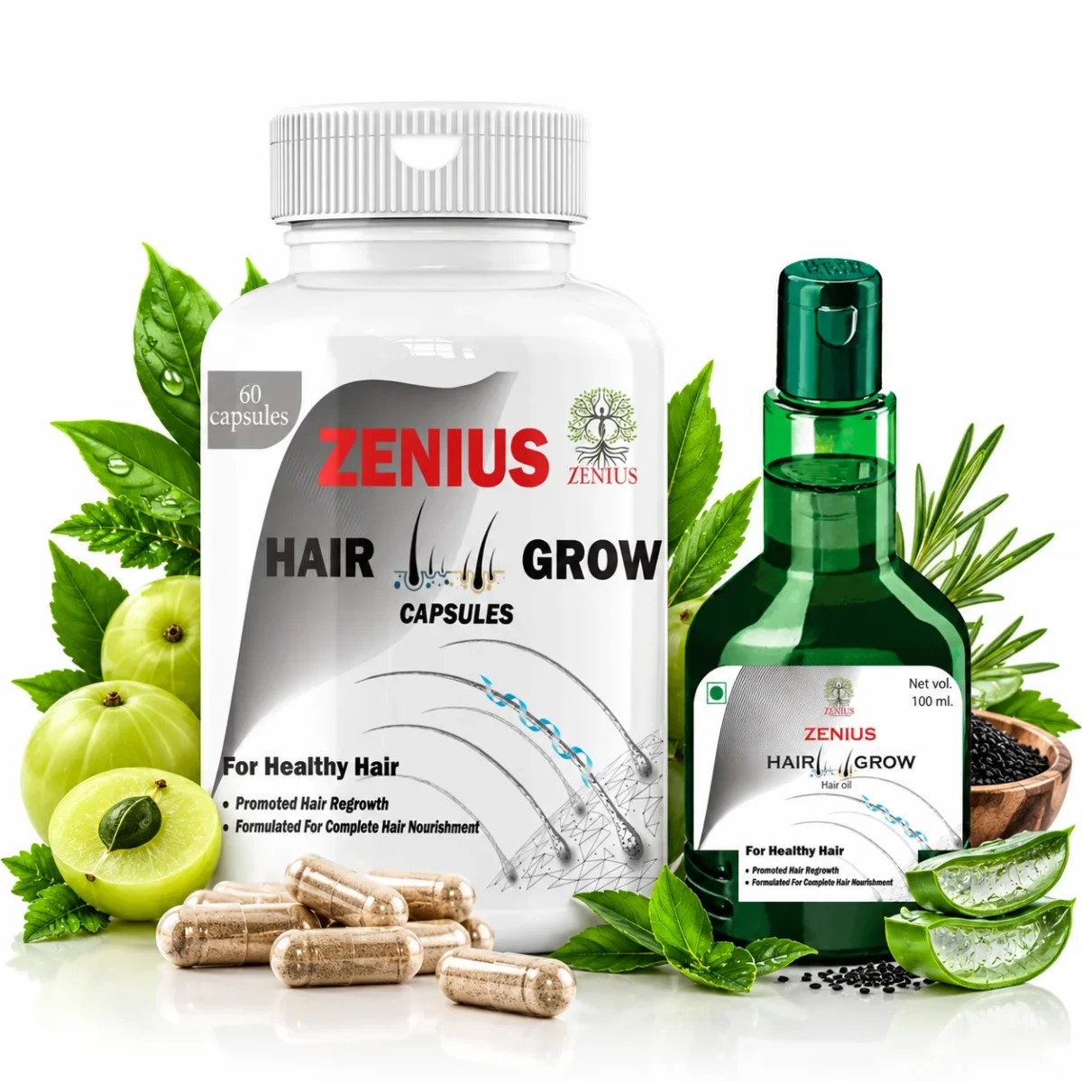 Zenius Hair Grow Kit