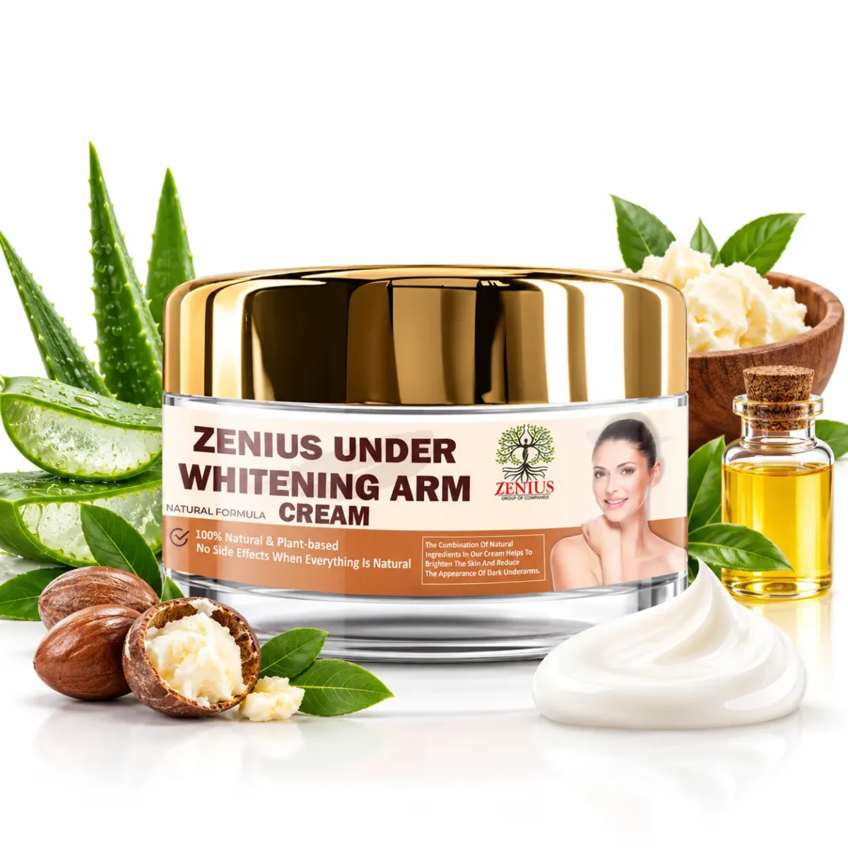 Zenius Under Whitening Arm Cream