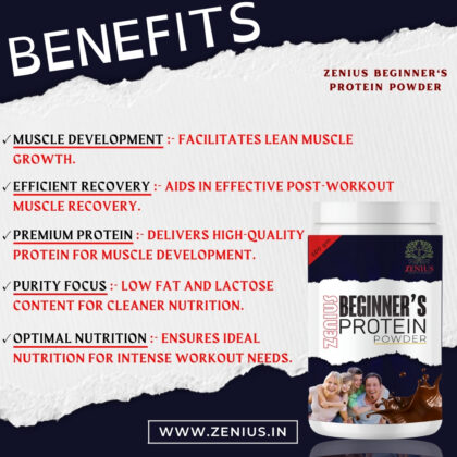 Zenius Beginner's Protein Powder - Image 5
