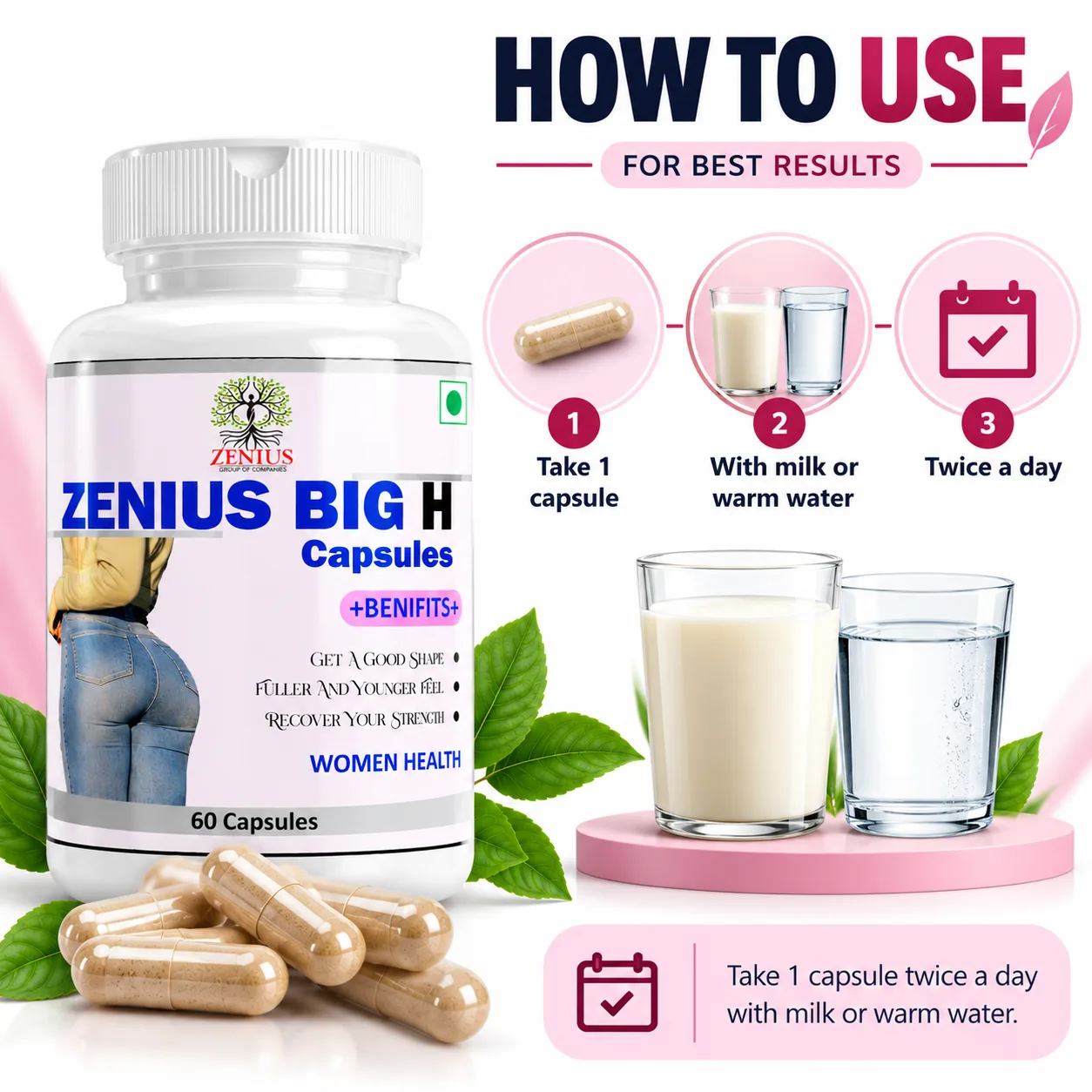 Zenius Big h Capsules - Image 4