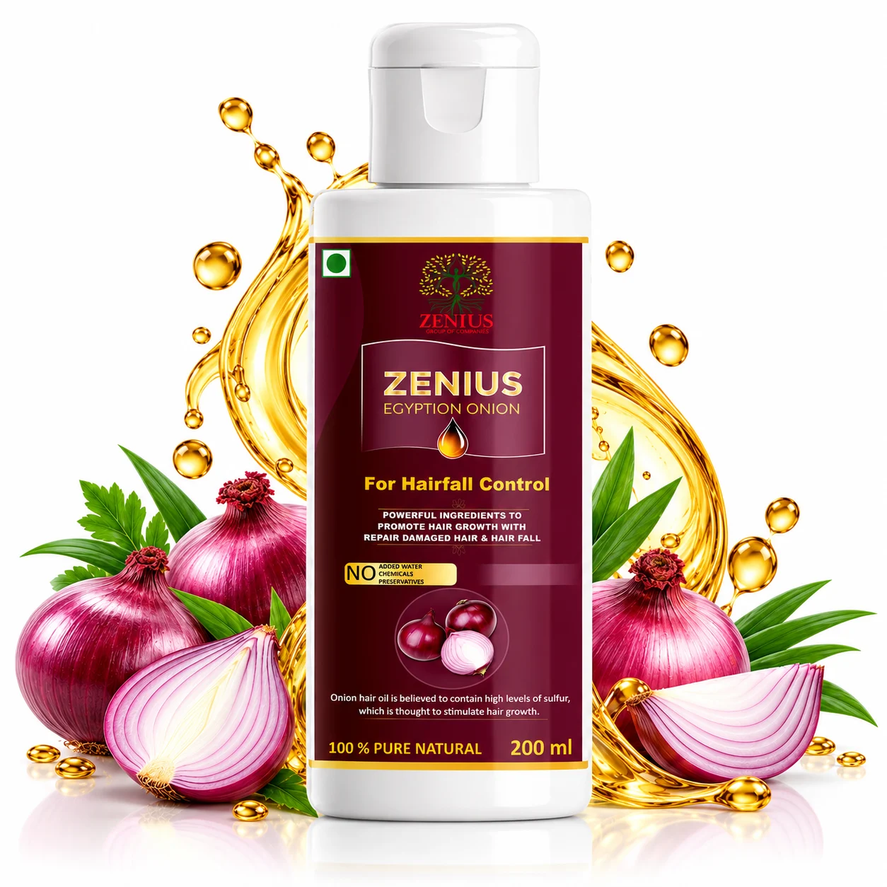 Zenius Egyptian Onion Oil
