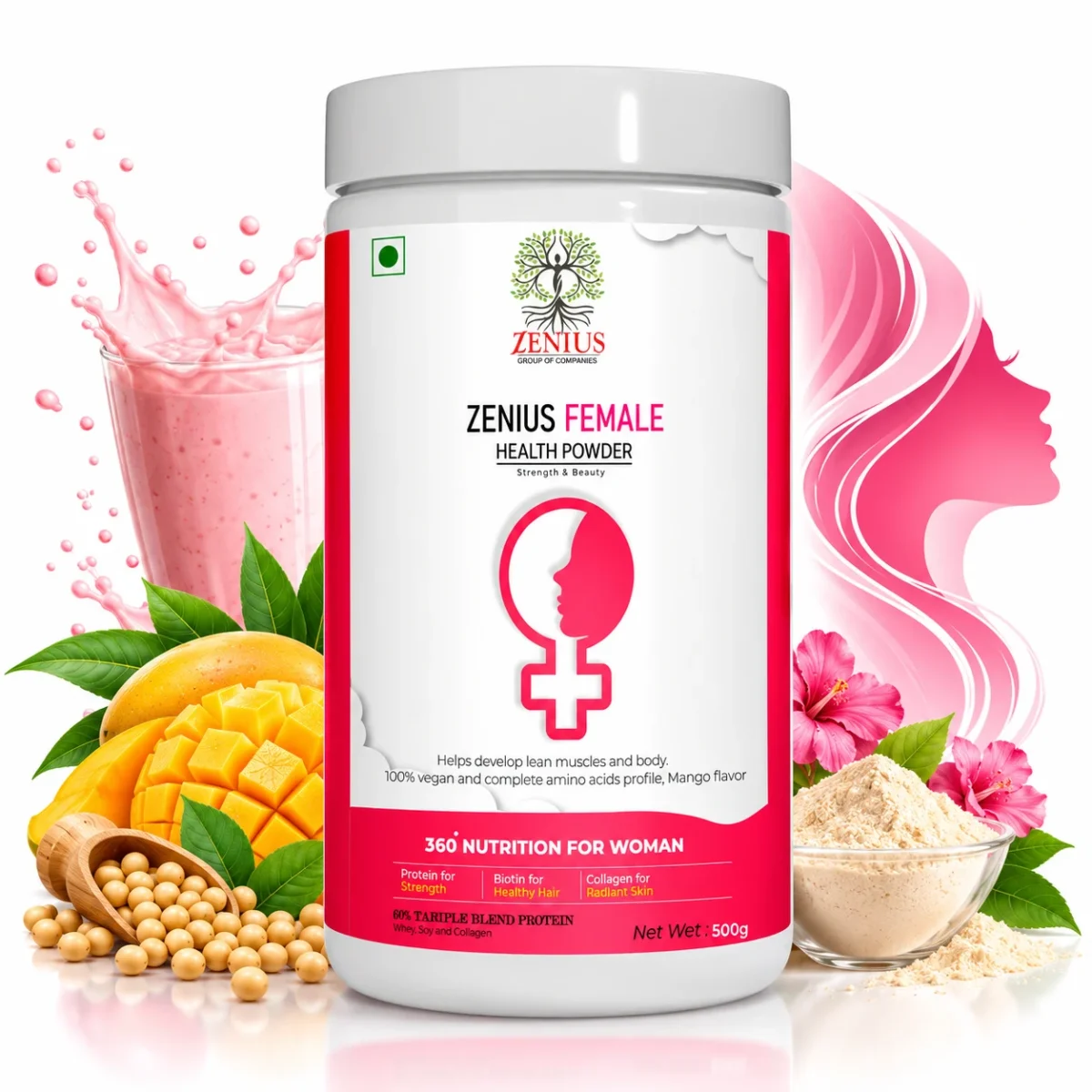 Zenius Female Health Powder