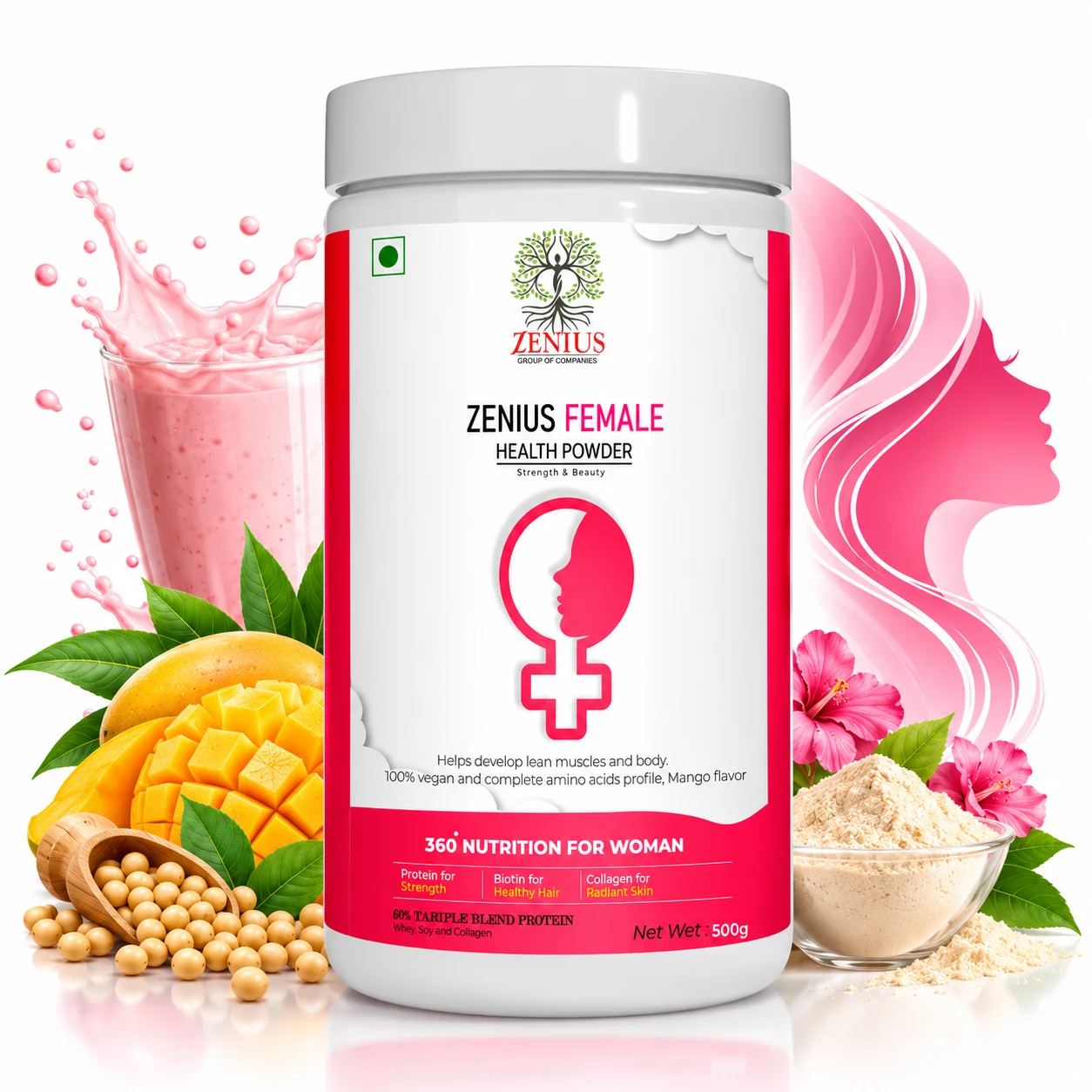 Zenius Female Health Powder