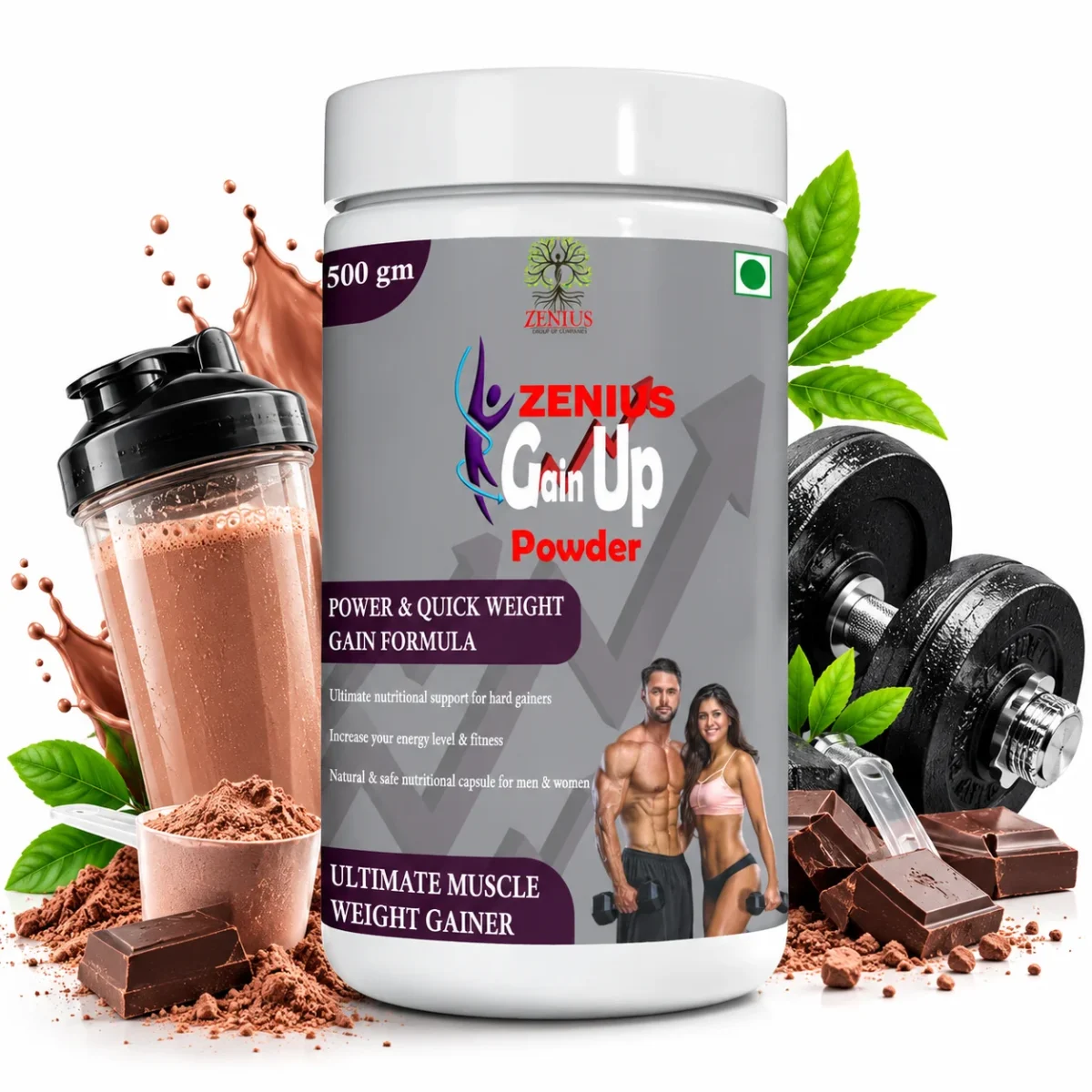Zenius Gain Up Powder