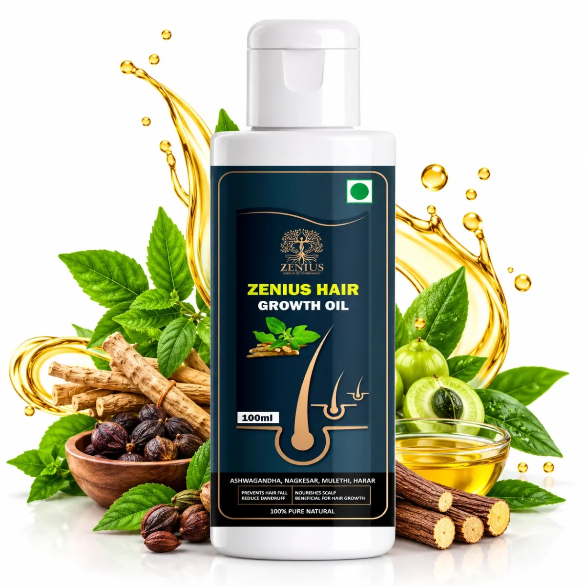 Zenius Hair Growth Oil