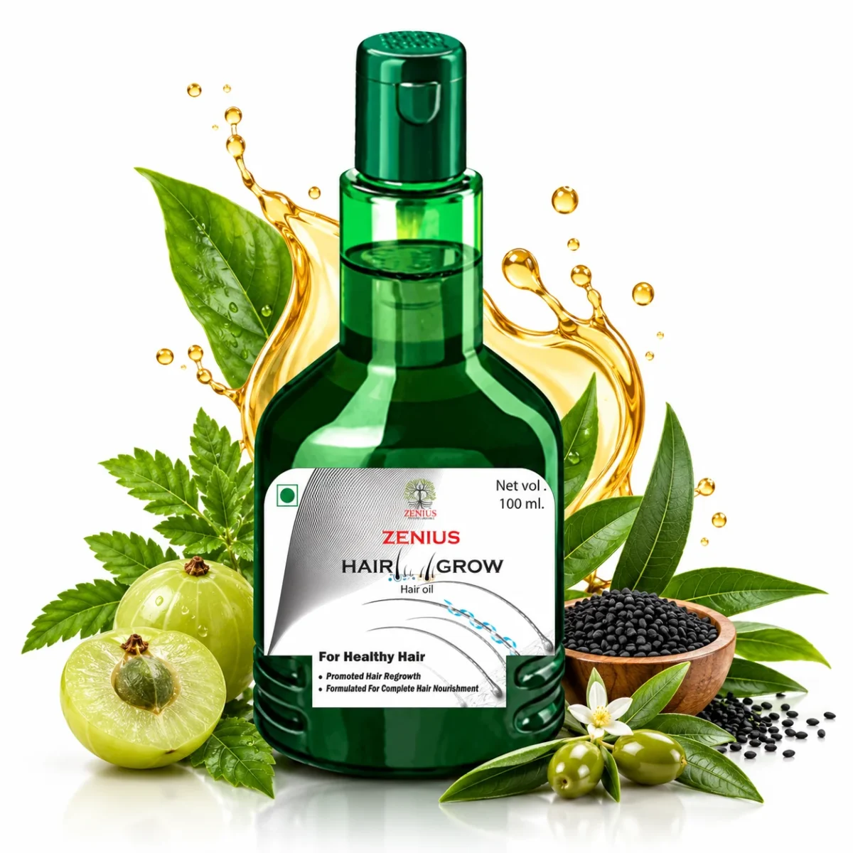 Zenius Hair Grow Oil