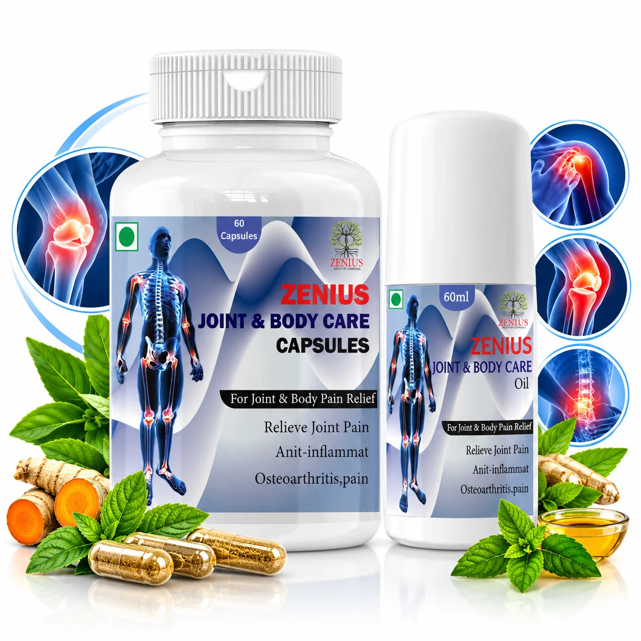 Zenius Joint & Body Care Kit