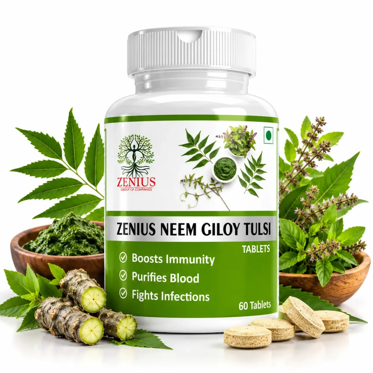Zenius Neem Giloy Tulsi Tablets