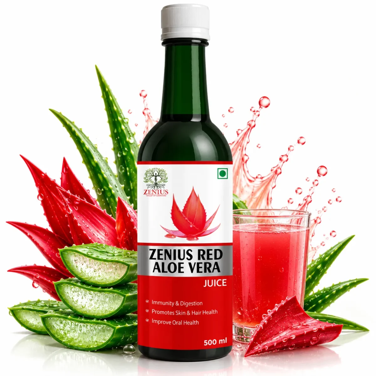 Zenius Red Aloe Vera Juice