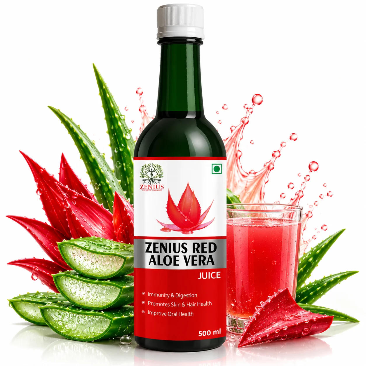 Zenius Red Aloe Vera Juice