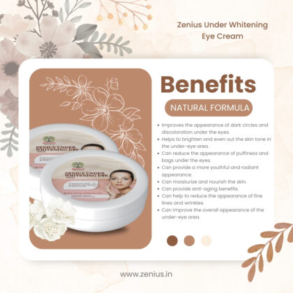 Zenius Under Whitening Eye Cream - Image 3