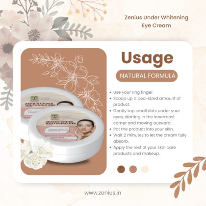 Zenius Under Whitening Eye Cream - Image 4